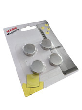 4 X Magnets Fridge Metal 20mm