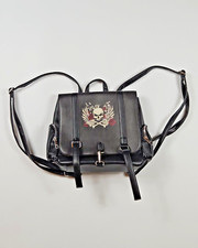 Goth Backpacks with skull Women shein, hardly used