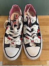 Chuck Taylor Converse All Star x Hello Kitty Sneakers Size UK 3