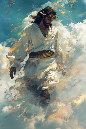 Jesus religious canvas - religious, picture