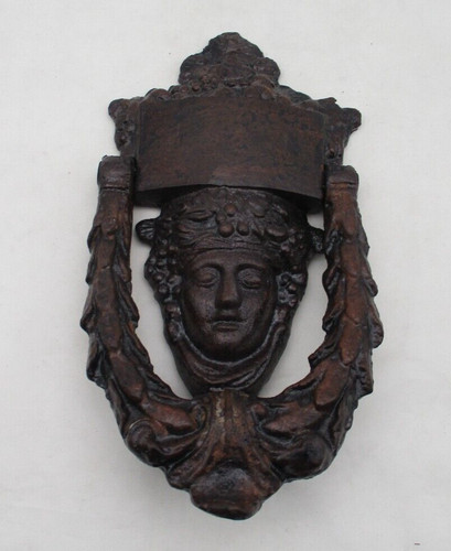 Large heavy vintage cast iron - vintage,