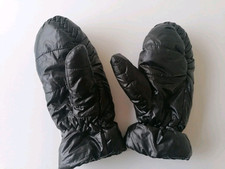 Men's /Unisex Black Inner Lined 3M Thinsulate Mittens, By Primark