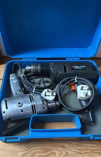 Black decker drill set - &, 2x