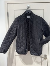 Men’s TU Jacket Medium Large  Blue 42” Chest Lightweight Diamond Quilted