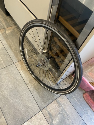 700c black rear speed wheel - black,