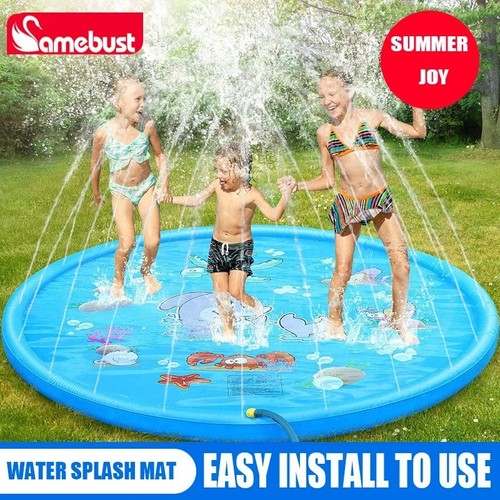 Children play spray mat - children,
