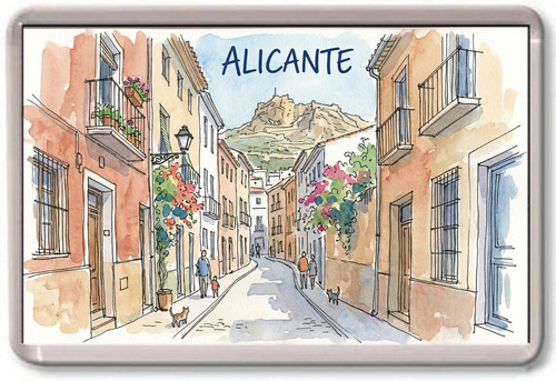 Fridge magnet alicante - alicante,