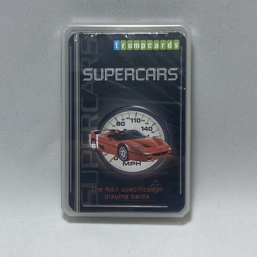 Vintage super cars top trumps - cars,
