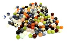 Natural 6mm Gemstone Beads -