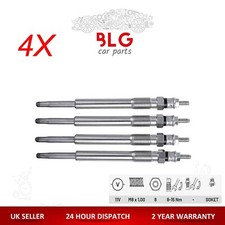 4X HEATER GLOW PLUGS FOR