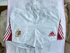 Adidas British Lions 2001 Rugby Playing Shorts Size 3XL In Great Condition VRare
