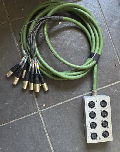 8way xlr remote - 8way, 5m
