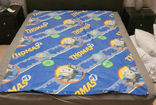 Thomas The Tank Engine Quilt Cover And Pillow Case Single Bed.