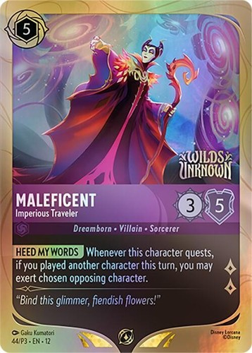 Disney lorcana year foil - year, 3