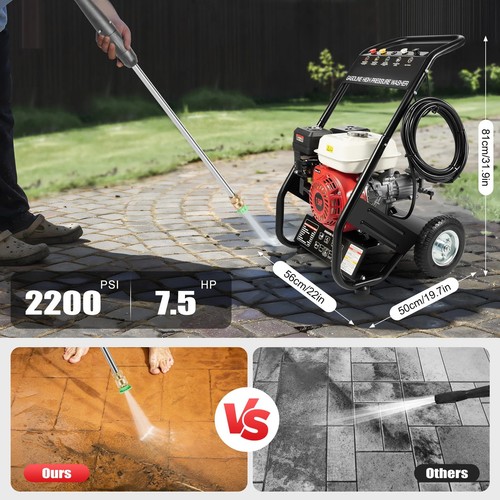 5hp petrol pressure - pressure, washer