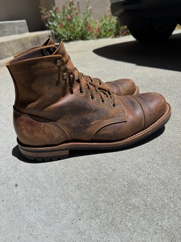 Truman boots cognac teton stag - truman,