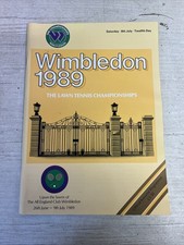 1989 Wimbledon Tennis
