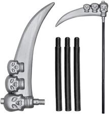 Grim Reaper Scythe Death Halloween Handheld Fancy Dress Costume Prop [103cm]