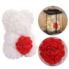 Rose Bear Flower Teddy Doll