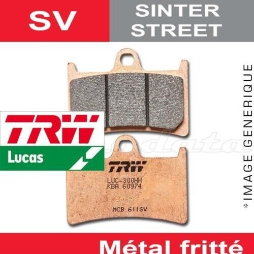 Front brake pads trw lucas - pads,