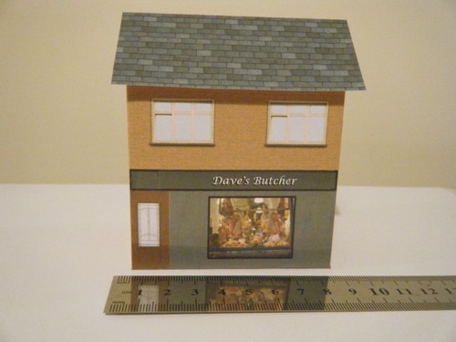 Scratch built card model - scratch,