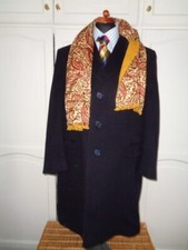 DAKS NAVY  PURE CASHMERE