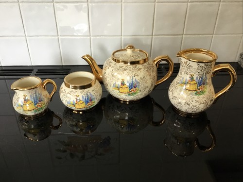 Antique style porcelain tea - antique,