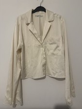 Abercrombie & Fitch Women's Pyjama Sleepwear Top Silk Feel Size S