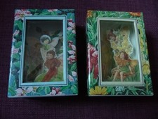TWO FLOWER FAIRIES BOXED PULL OUT PICTURE BOOKS GARDEN & WOODLAND CECILY BARKER