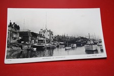 QE II ,  Postcard 1950's, Brighton , Moorings at Southwick, Sussex