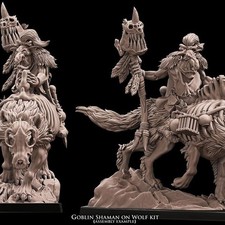 Goblin Shaman on Wolf –