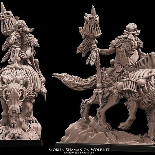 Goblin shaman wolf - goblin, –