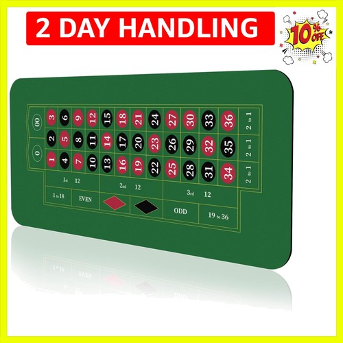 Roulette casino mat - 70",