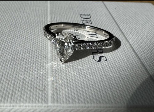 Rare beers pear cut diamond - rare,