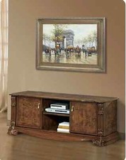 Elizabeth Italian Walnut High Gloss Large TV Unit
