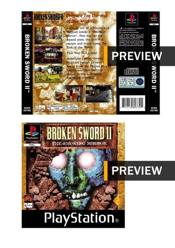 Broken sword playstation - broken,