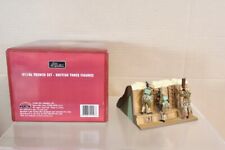 BRITAINS 41146 WWI TRENCH SET BRITISH SOLDIERS MACHINE GUNNER & OFFICER ol