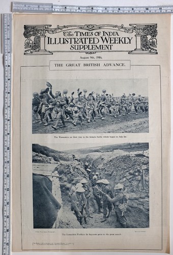 1916 ww1 print - ww1, great
