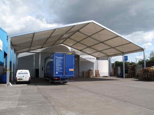 Loading bay canopy truck - bay,