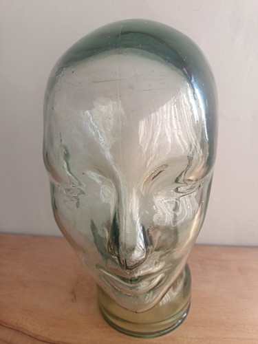 Vintage glass mannequin model - vintage,