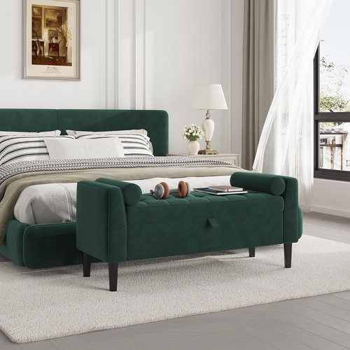 Multi function velvet stool - velvet,
