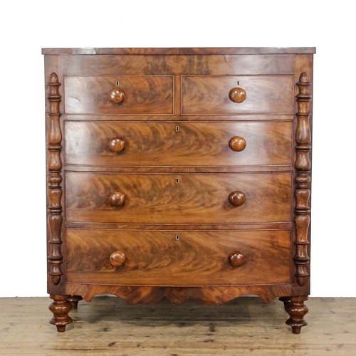 Antique victorian mahogany bow - antique,