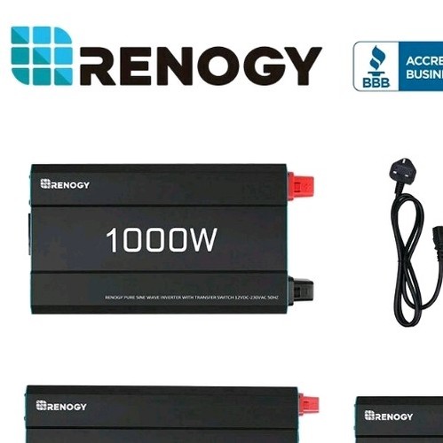 New renogy 12v 240v - new,
