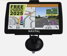 NAVPAL SAT NAV GPS (7 INCH) UK EUROPE EDITION CARS TRUCKS MOTORHOMES
