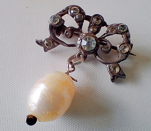 Antique edwardian silver paste - antique,