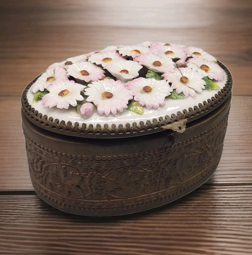 Antique elfinware dresser - elfinware, box