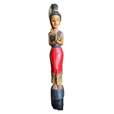 hand-carved Thai Sawasdee