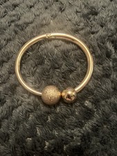 Gold Plated Bangle Bracelet Very Good Condition