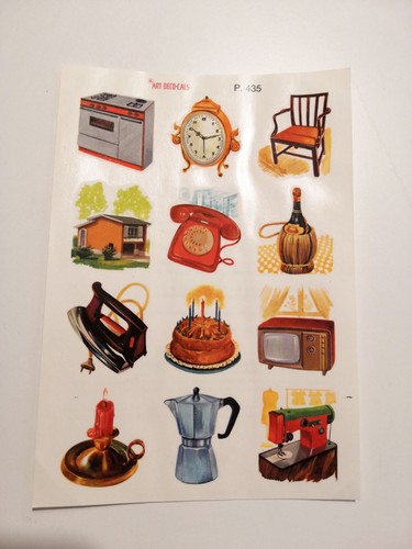 Vintage art deco cals decals - 'art, deco-cals'