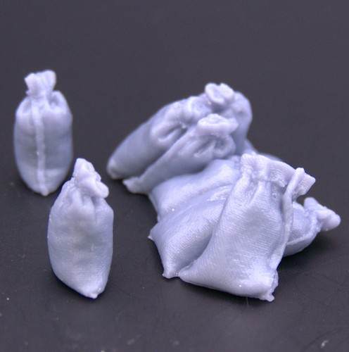 Wwii resin sandbag - 1/35,